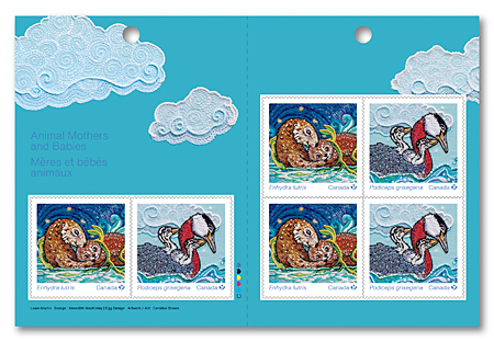 Carnet de 6 timbres