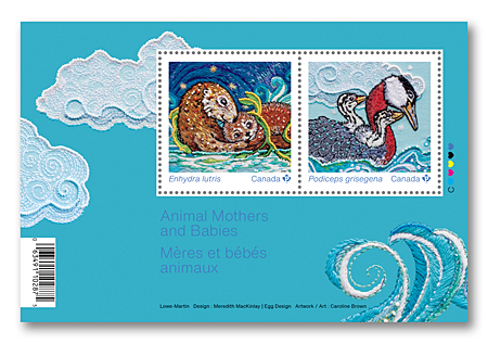 Souvenir sheet of 2 stamps‡