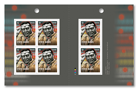 Carnet de 6 timbres – George Manuel