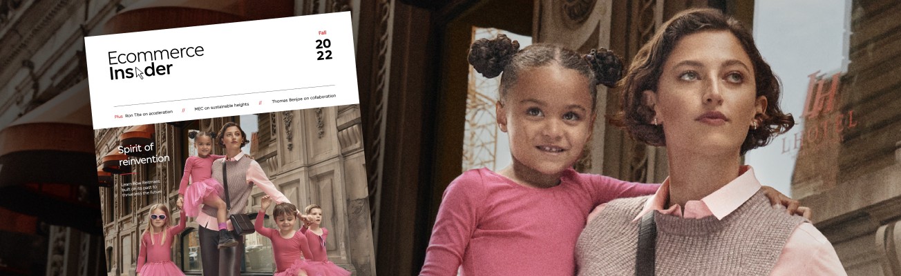 The cover of the fall 2022 edition of Ecommerce Insider magazine.