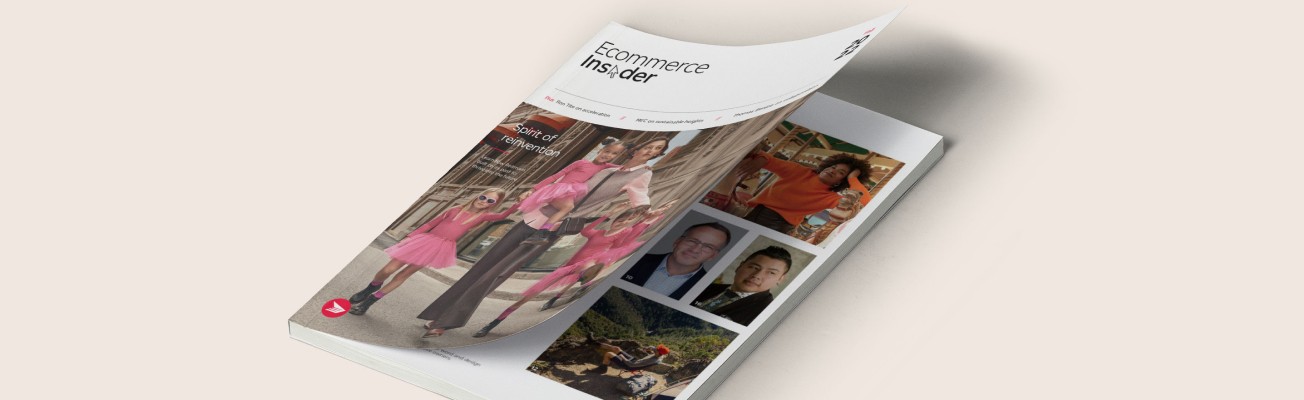 The cover of the fall 2022 edition of Ecommerce Insider magazine.