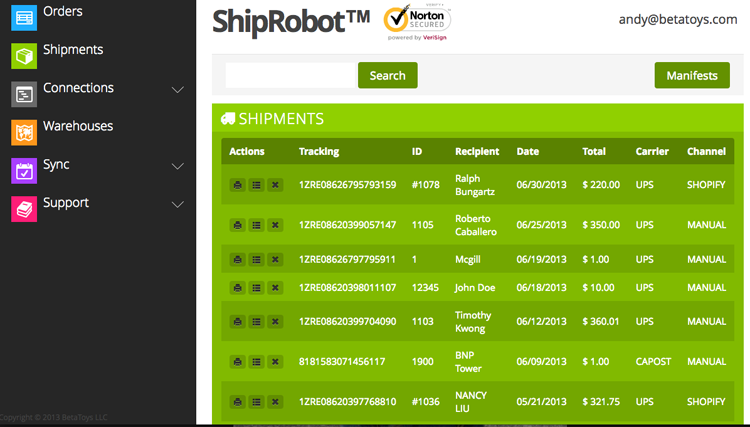 ShipRobot Modal 2