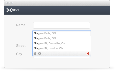 Simple and effective address capture