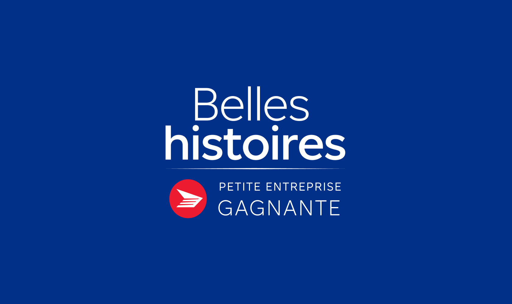 Belles histoires Petite entreprise gagnante