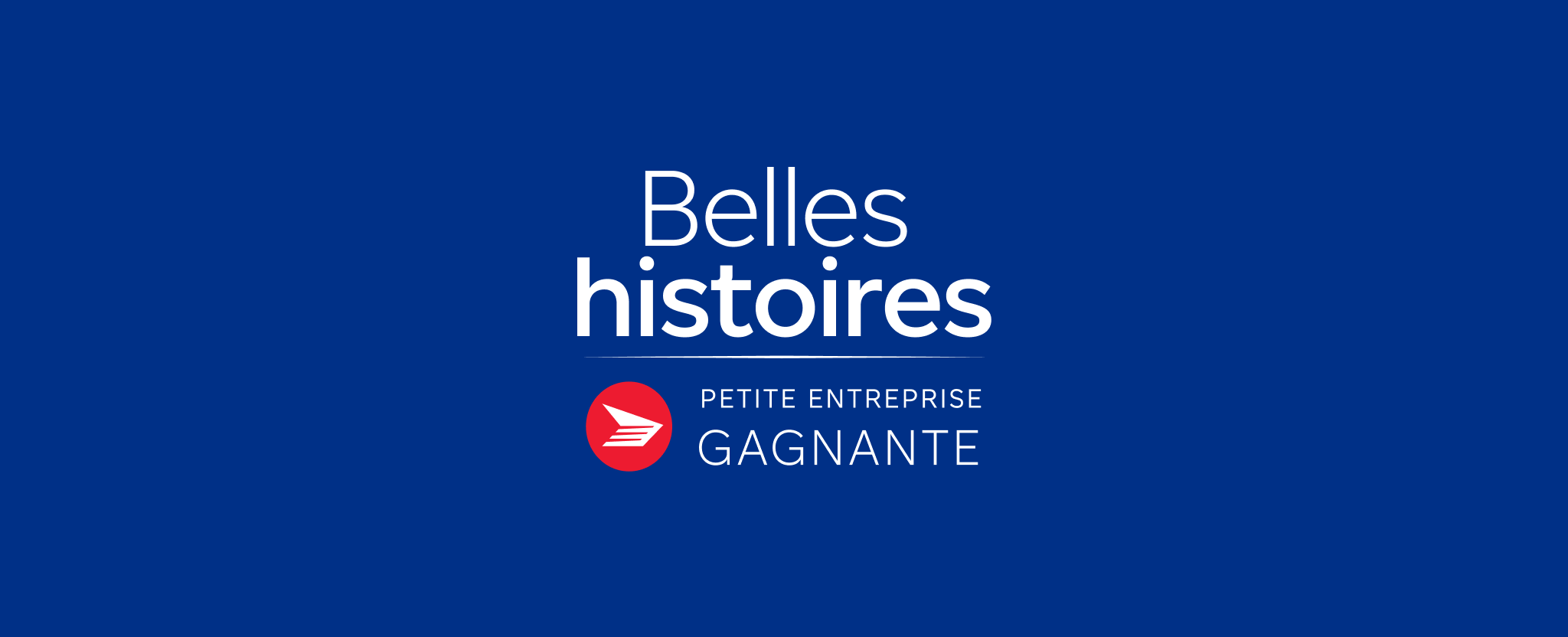 Belles histoires Petite entreprise gagnante