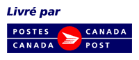 Logo Livré par Postes Canada